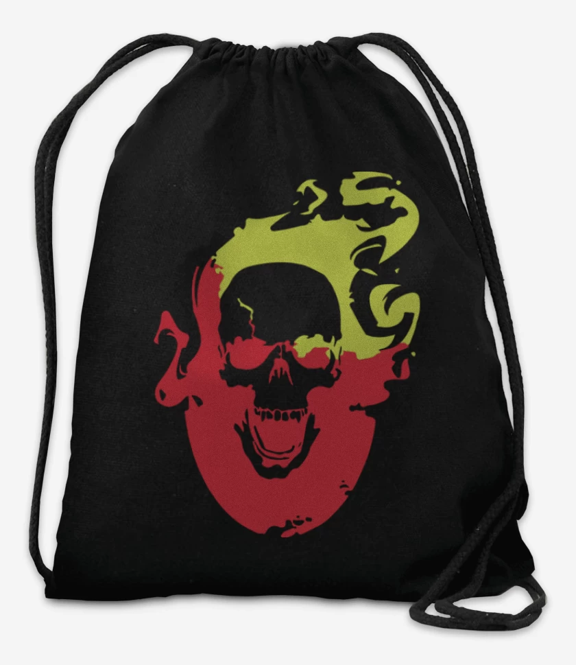 Mochila Negro de Ghost rider