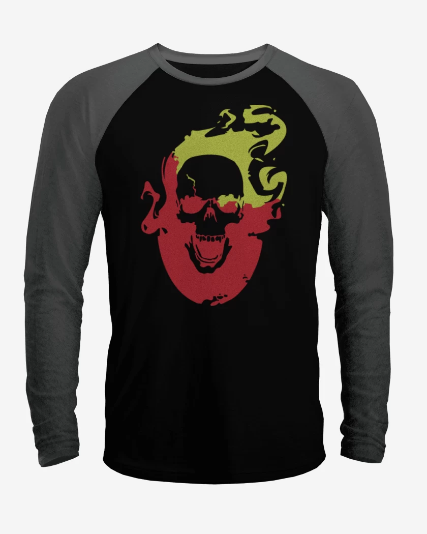 Polera Raglan Ghost rider