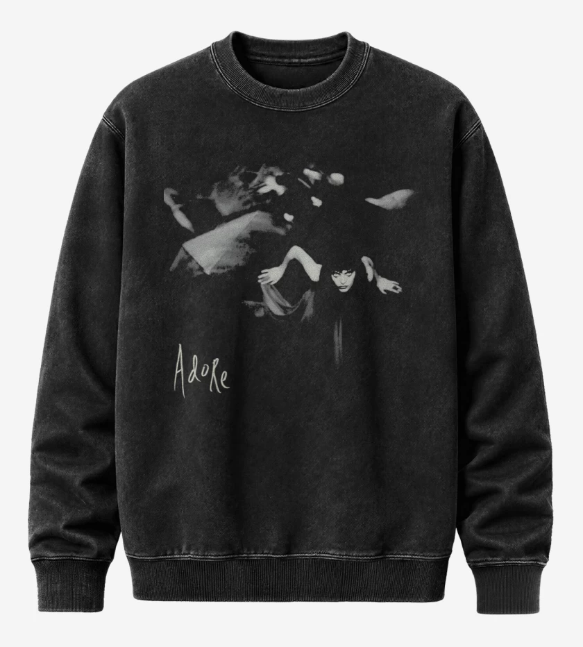 Poleron Polo Acid Wash Negro de Adore