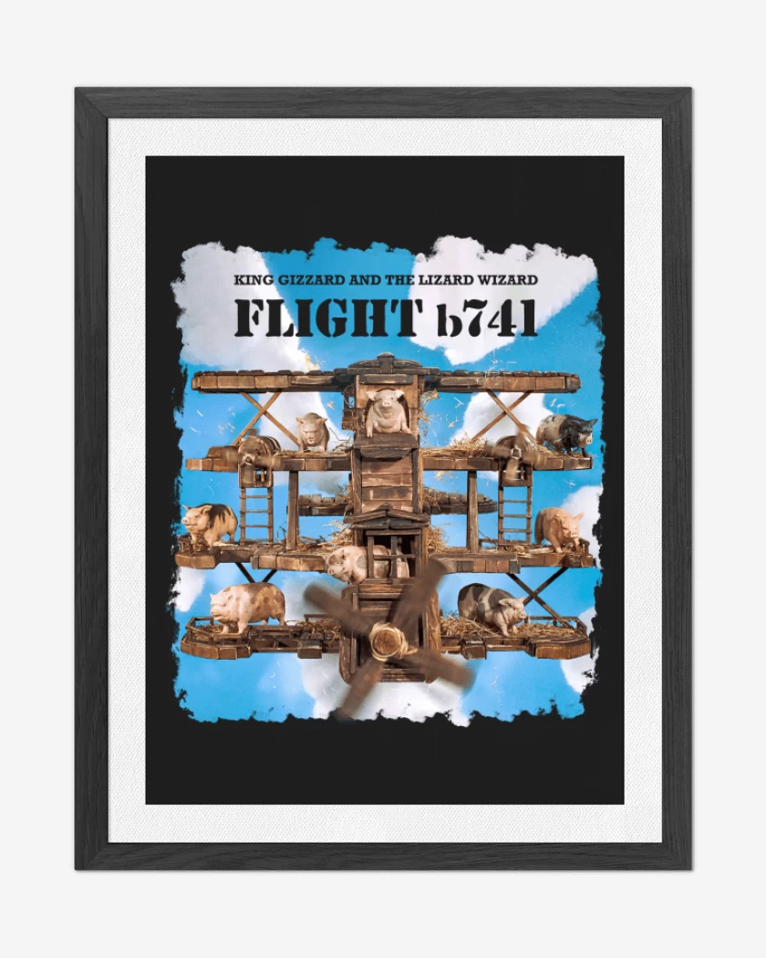 Cuadro decorativo Negro de Flight b741