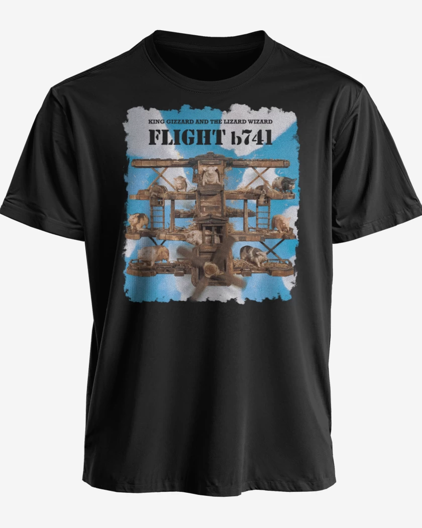 Polera premium Negro de Flight b741