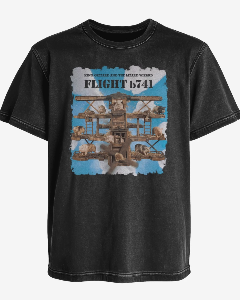 Polera desgastada Flight b741