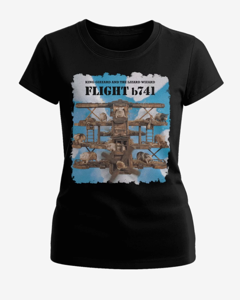 Polera de Mujer Negro de Flight b741