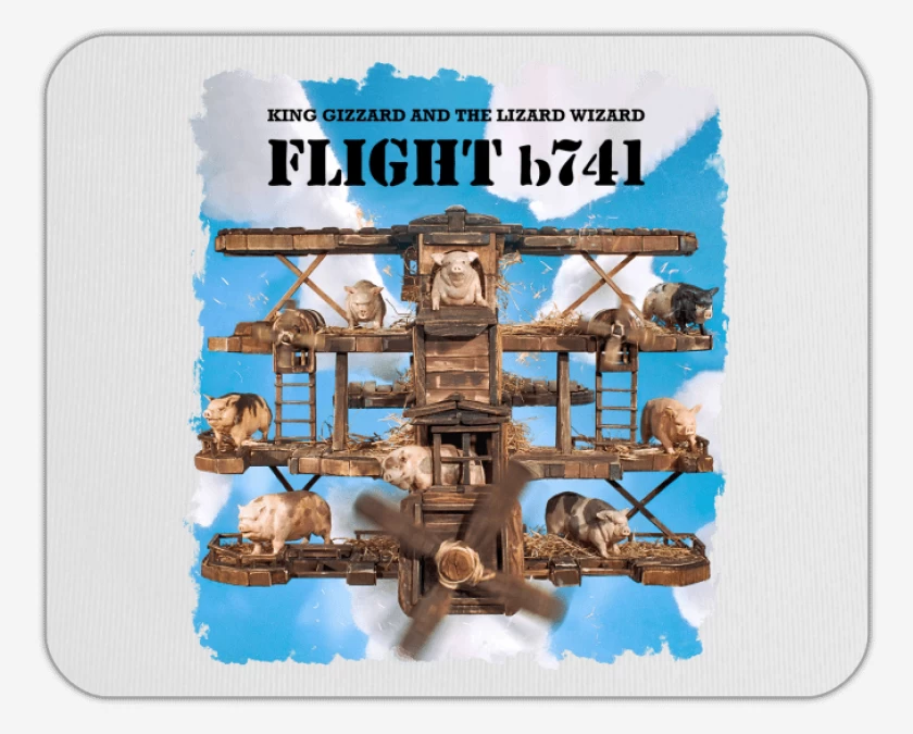 Mousepad Flight b741 Blanco