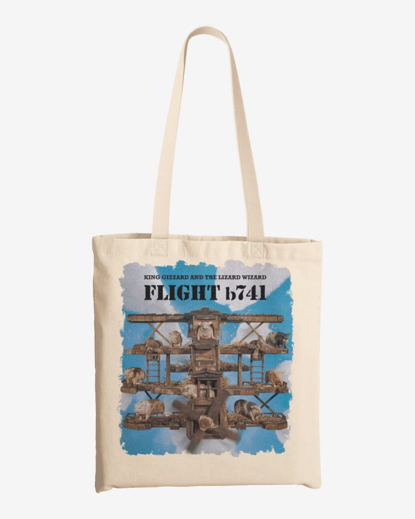 Totebag Flight b741 Blanco