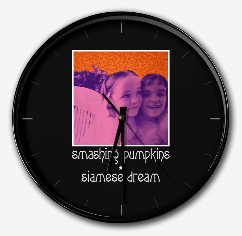 Reloj Negro de Siamese