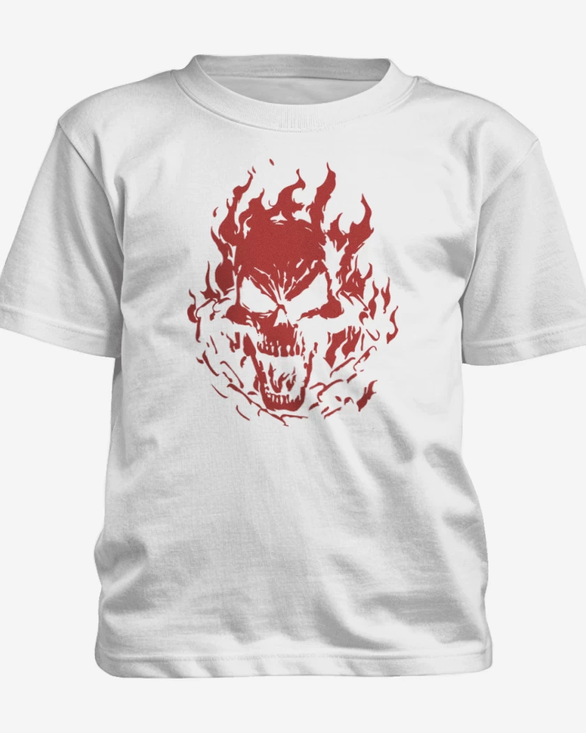 Polera de niño Blanco de Ghost rider 2