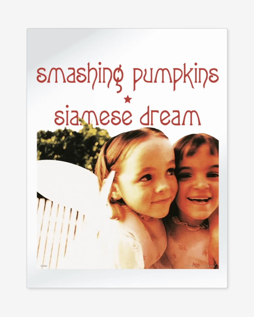 Print metalico Blanco de Siamese Dream