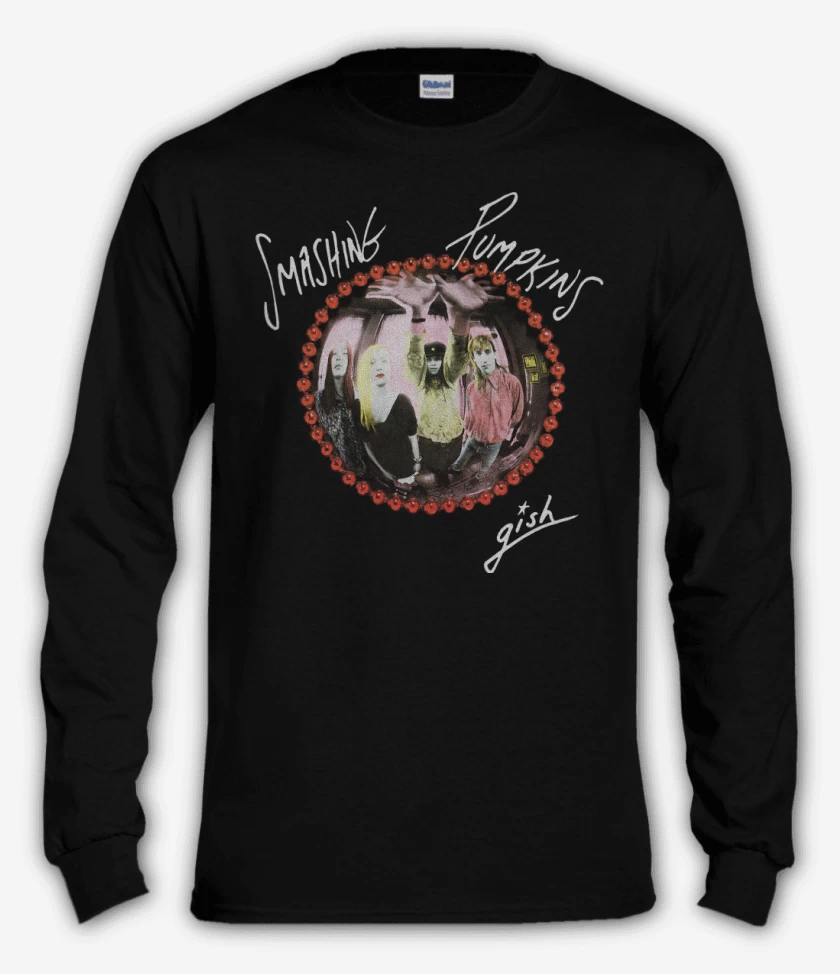 Polera manga larga Negro de Gish II