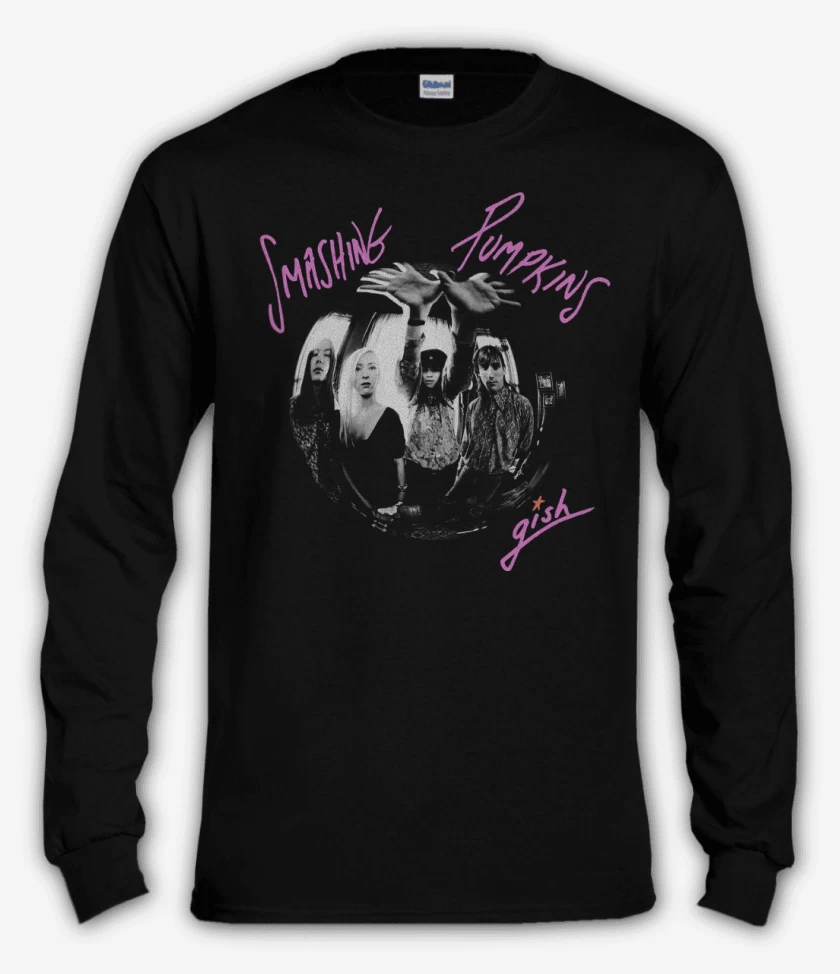 Polera manga larga Negro de GISH