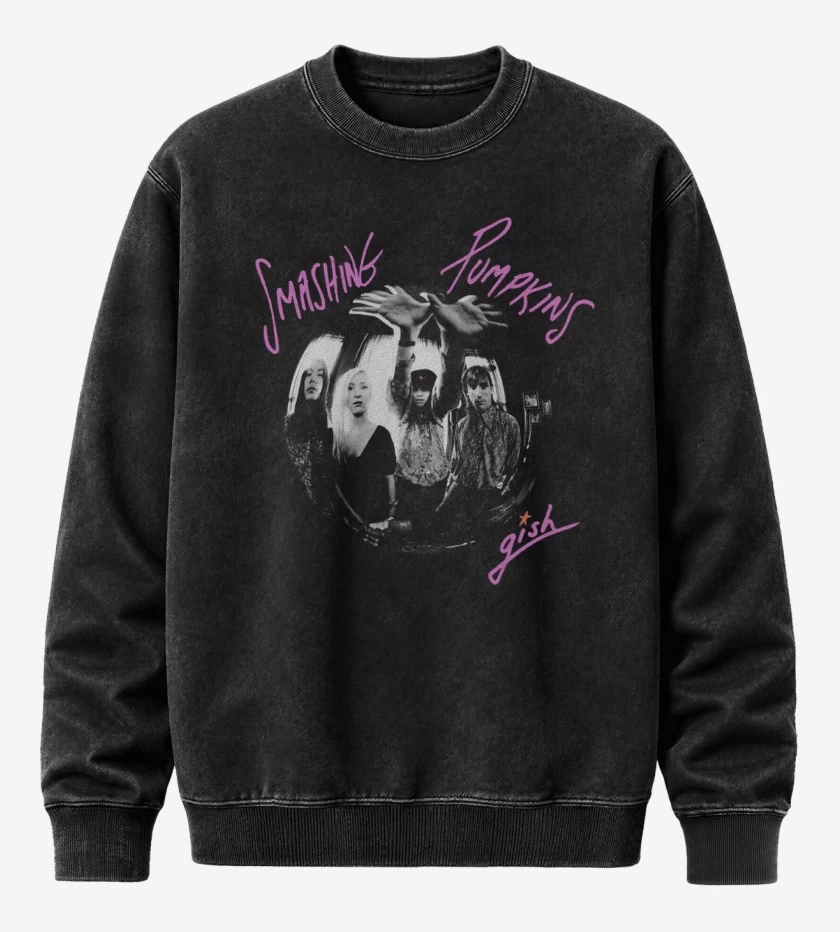 Poleron Polo Acid Wash Negro de GISH