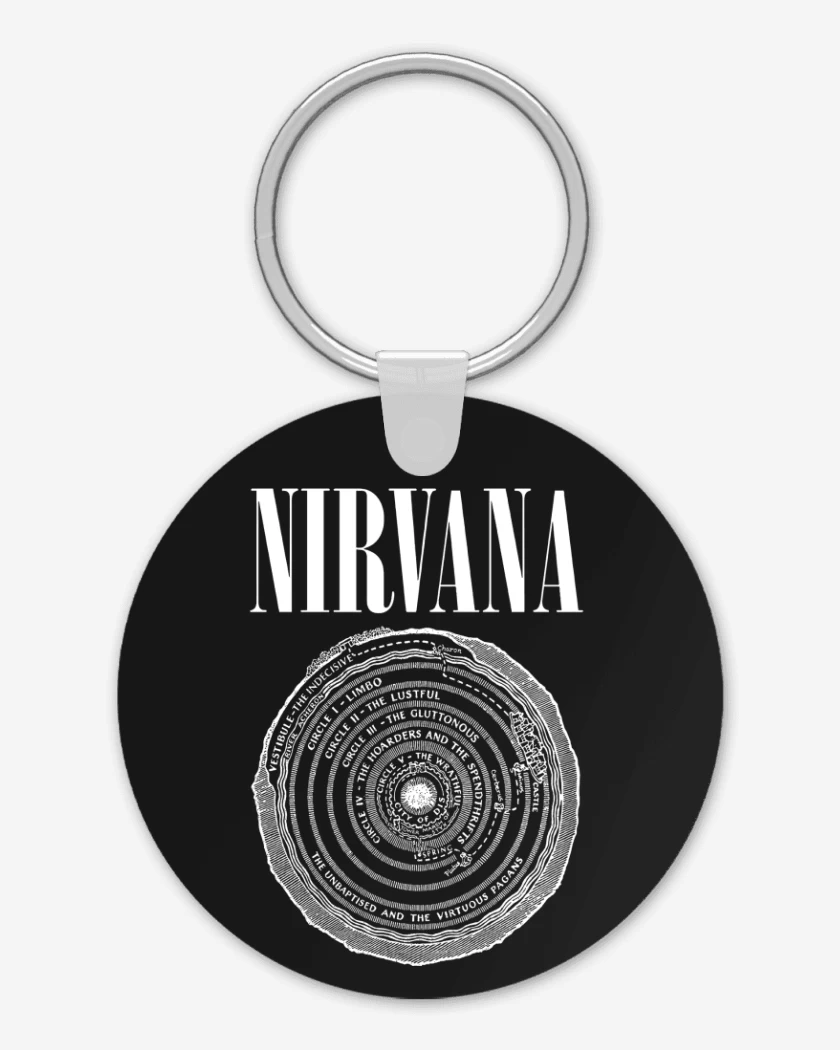 Llavero Nirvana Circle 