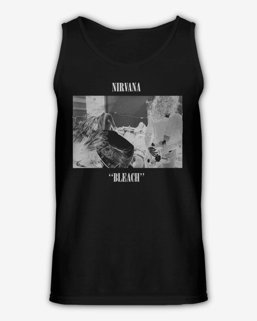 Sudadera Negro de Nirvana Bleach