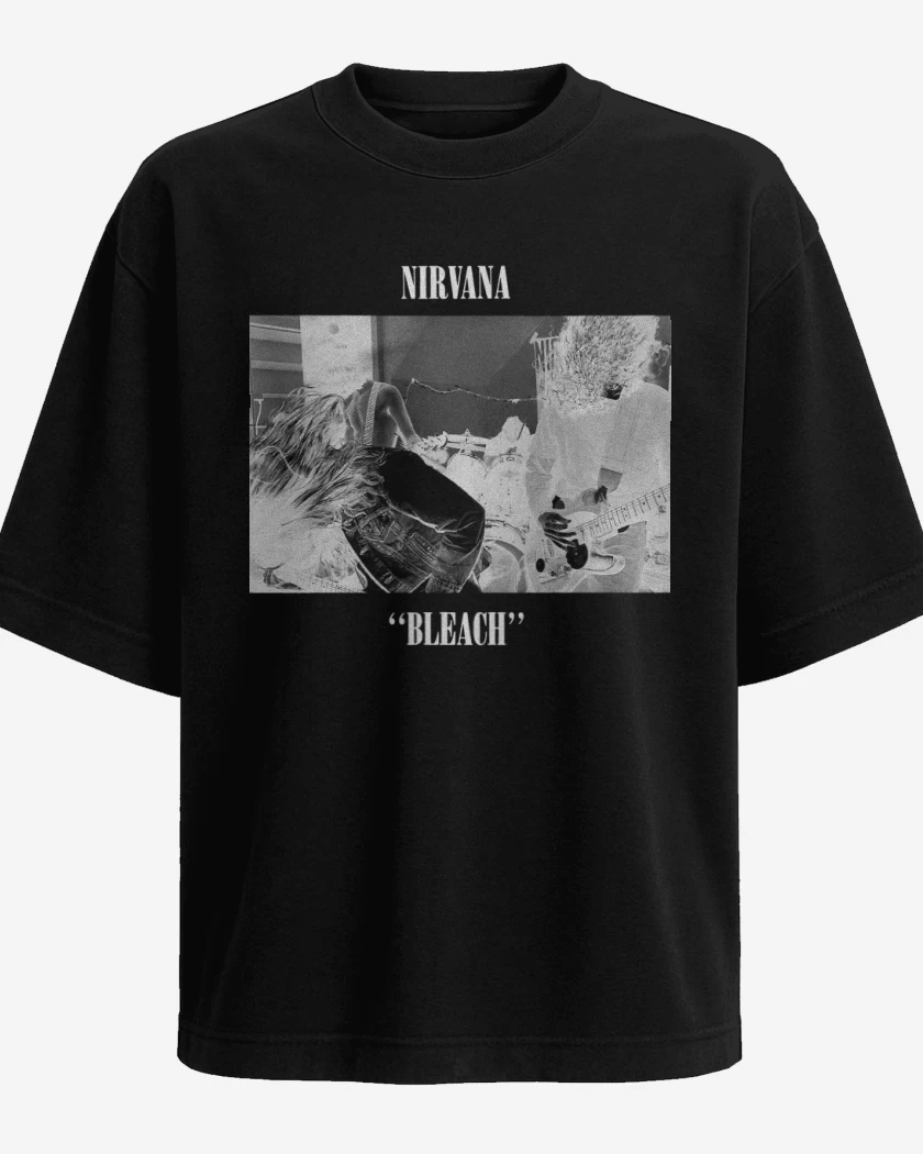 Polera Oversize Nirvana Bleach