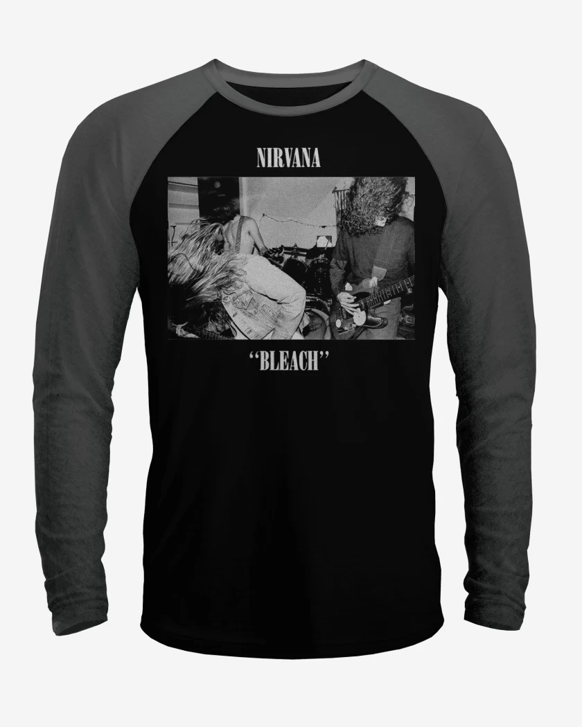 Polera Raglan Nirvana Bleach II