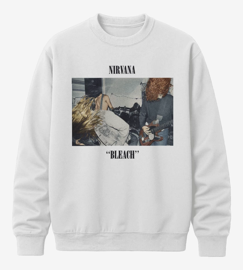 Poleron polo Nirvana Bleach Color