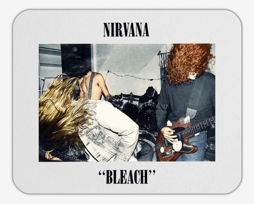 Mousepad Nirvana Bleach Color