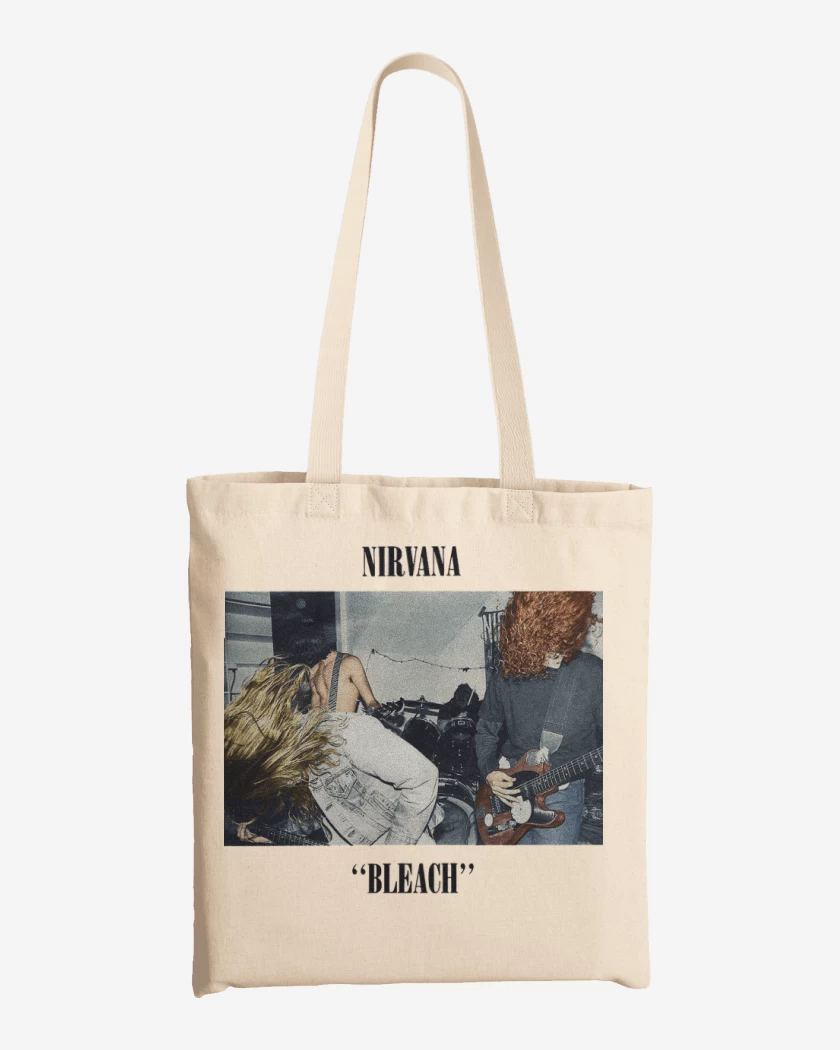 Totebag Nirvana Bleach Color
