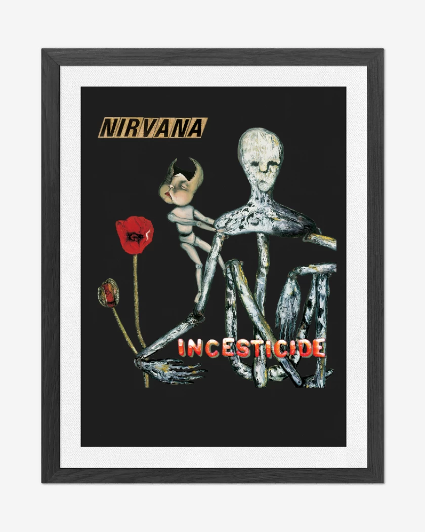 Cuadro decorativo Nirvana Incesticide
