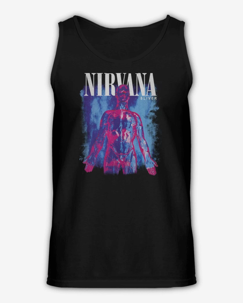 Sudadera Negro de Nirvana Sliver