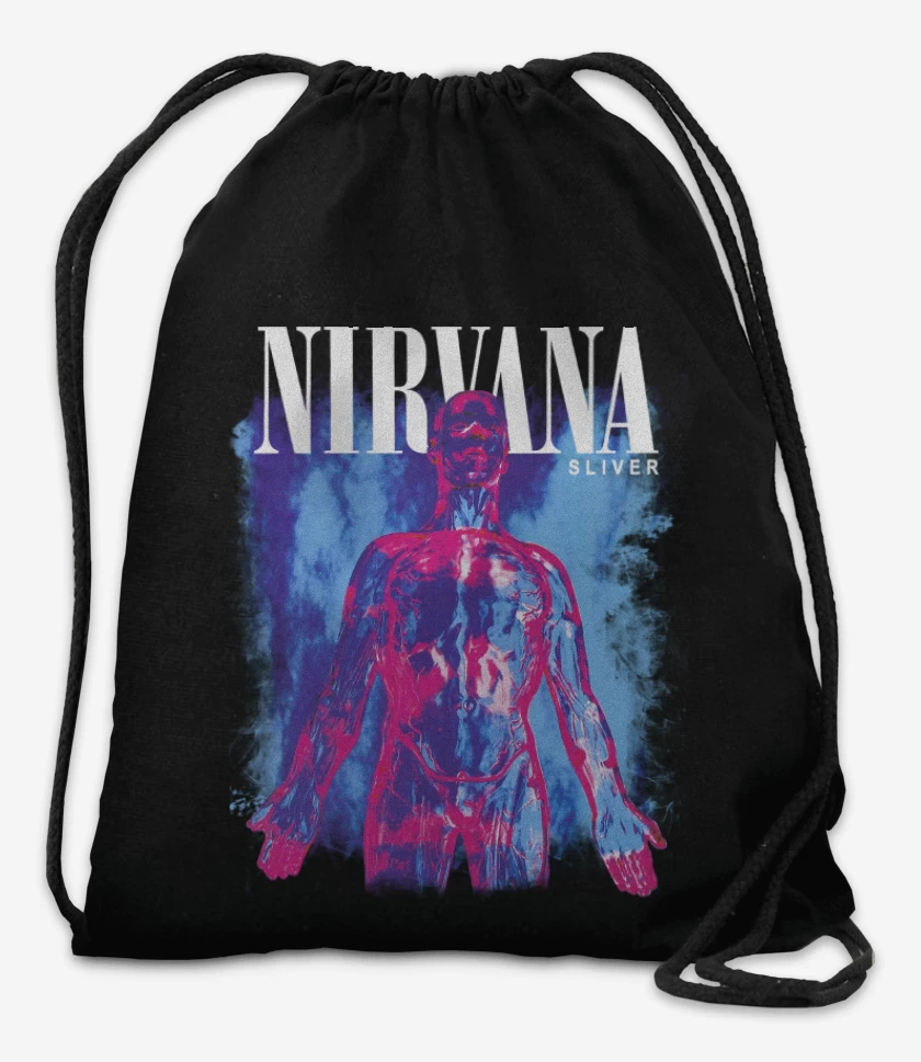 Mochila Negro de Nirvana Sliver
