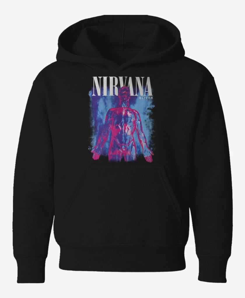 Poleron de niño Negro de Nirvana Sliver