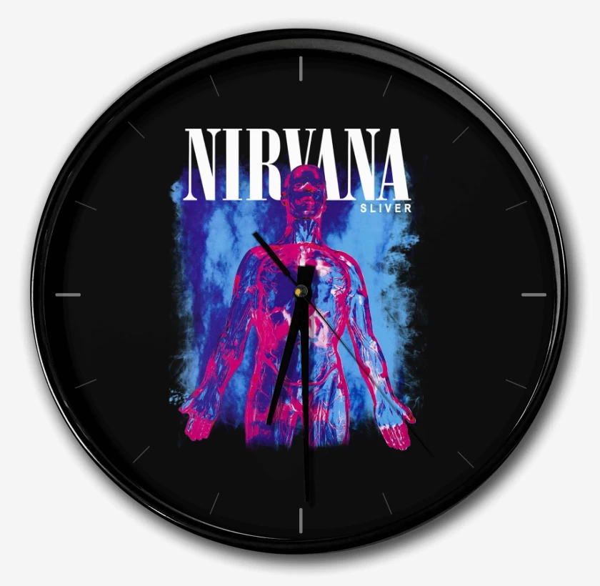 Reloj Negro de Nirvana Sliver