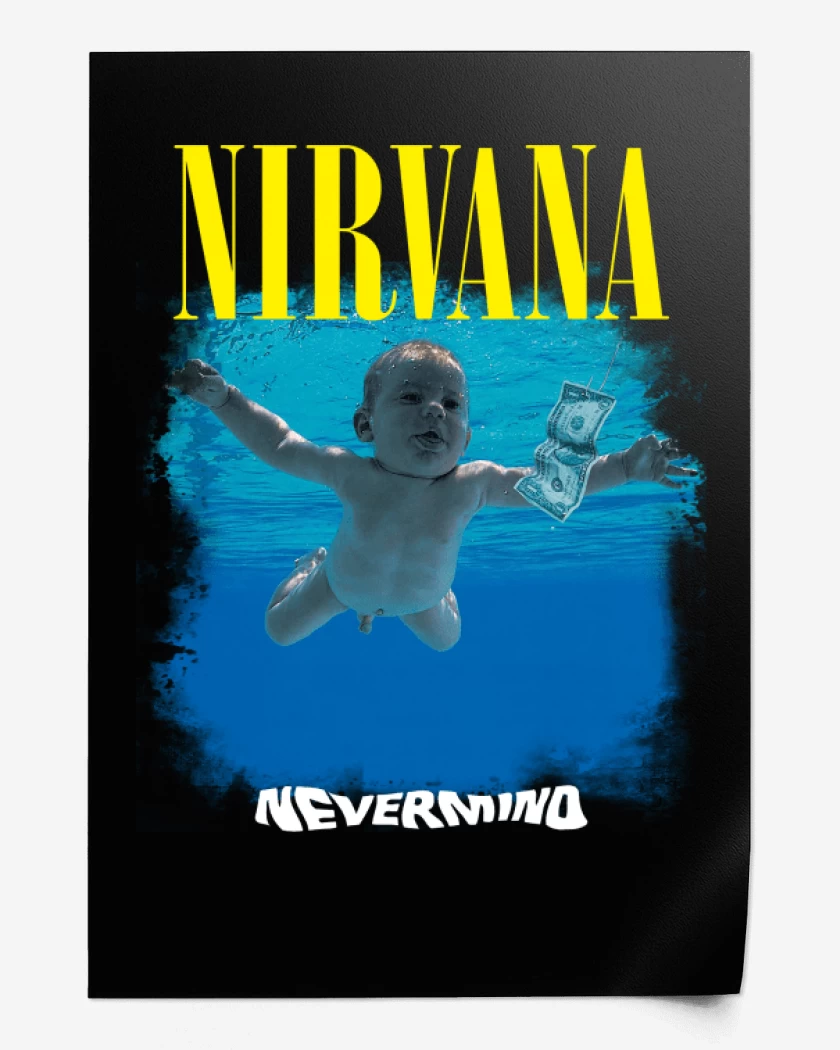 Print Nirvana Nevermind
