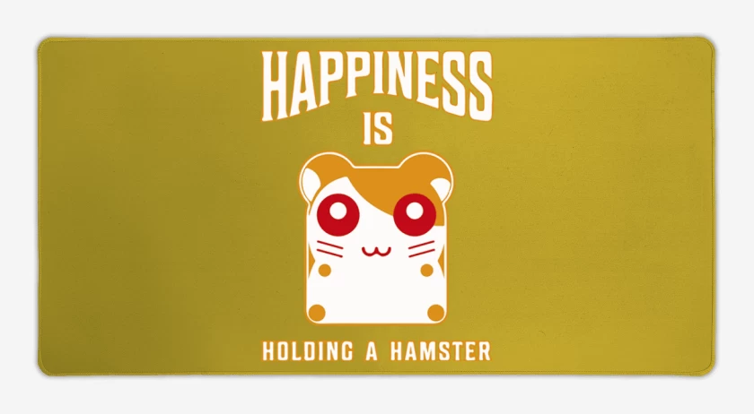Mouse pad Gamer Amarillo de Hantaro