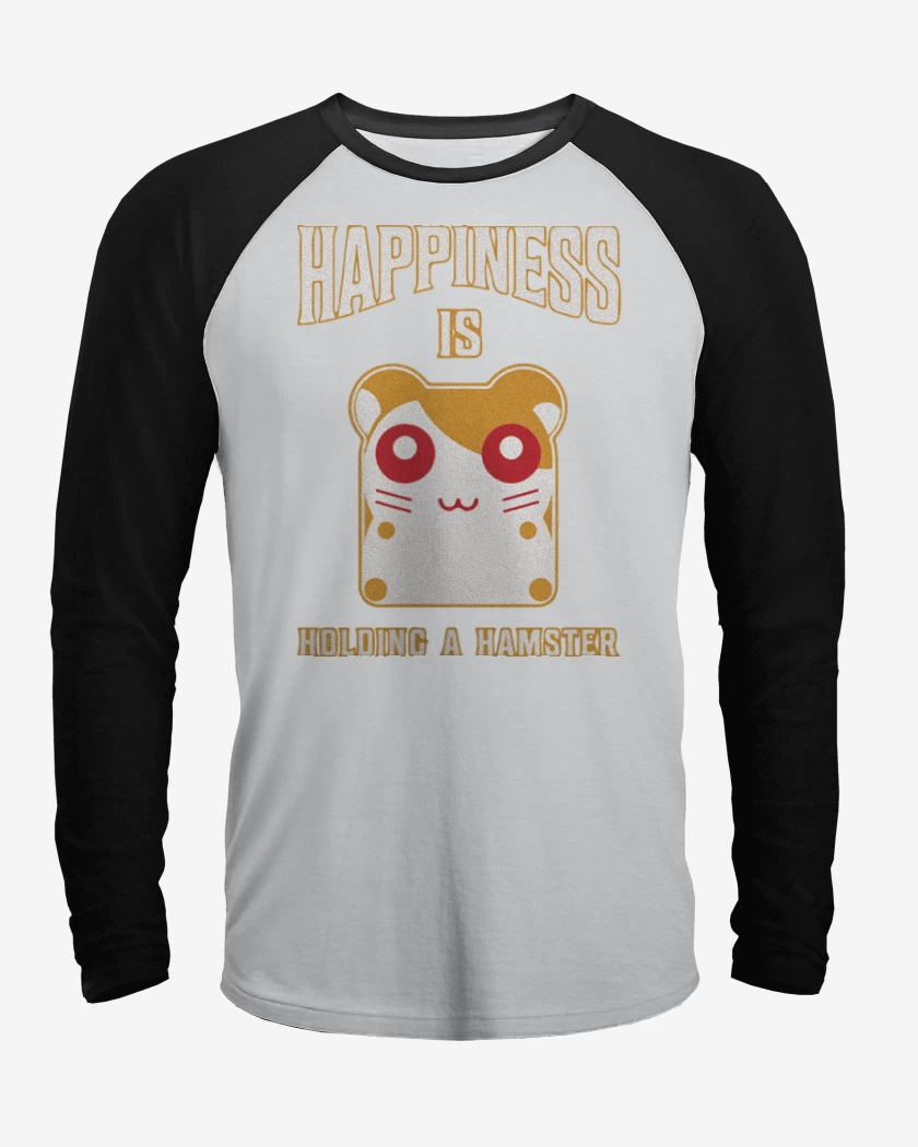 Polera Raglan Blanco / Negro de Hantaro