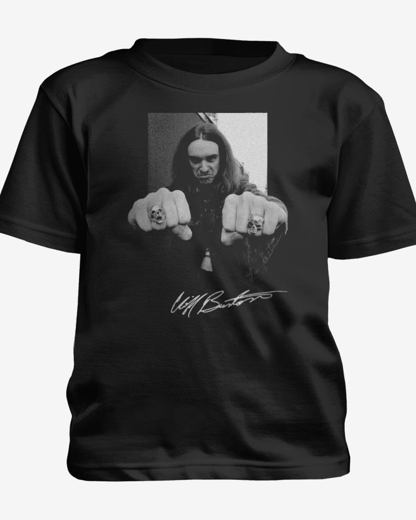 Polera de niño Negro de Cliff Burton