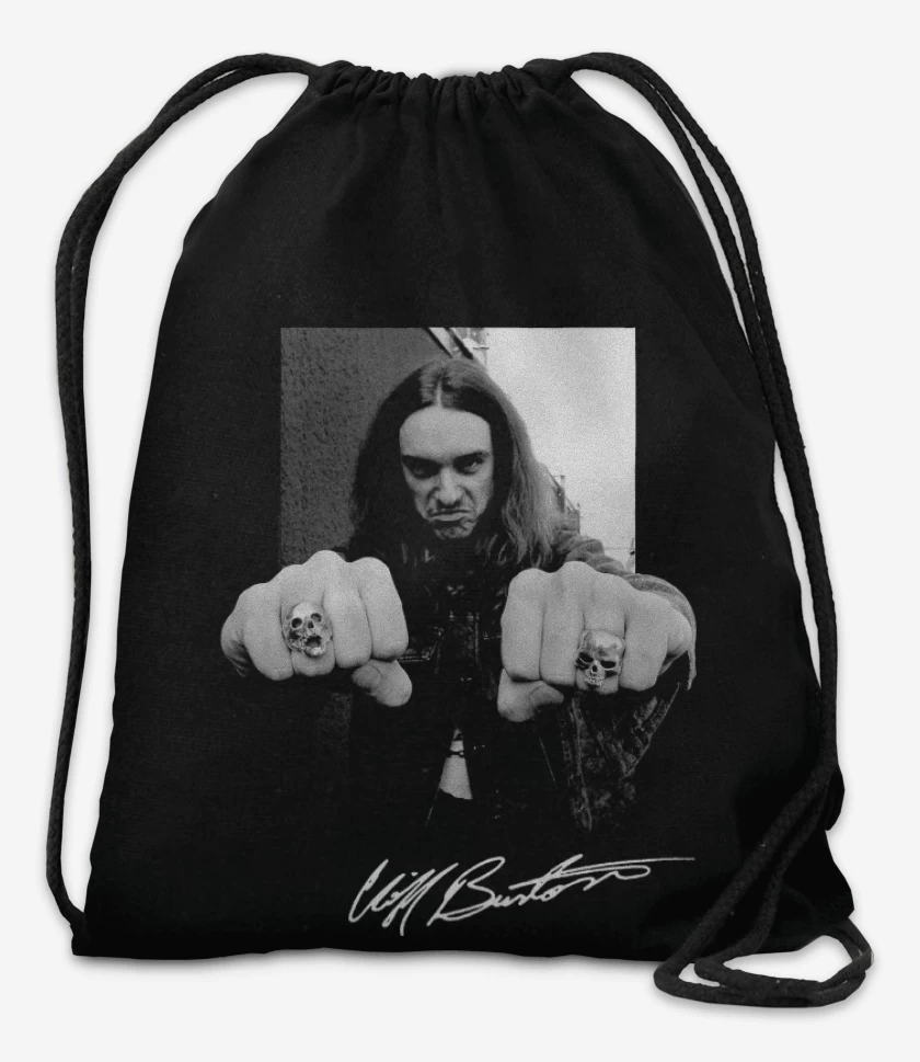 Mochila Negro de Cliff Burton