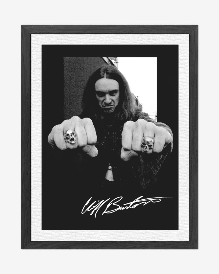 Cuadro decorativo Cliff Burton