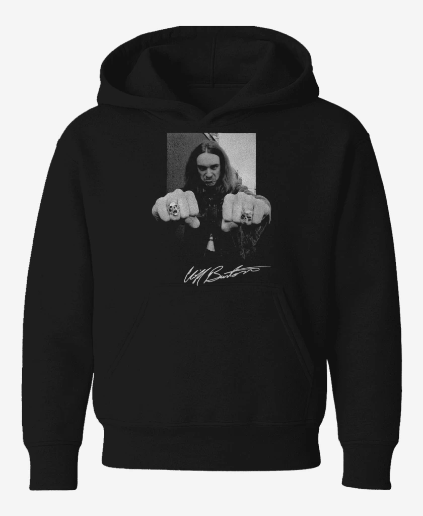 Poleron de niño Negro de Cliff Burton