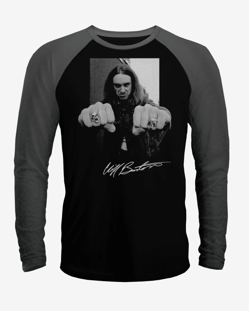Polera Raglan Cliff Burton