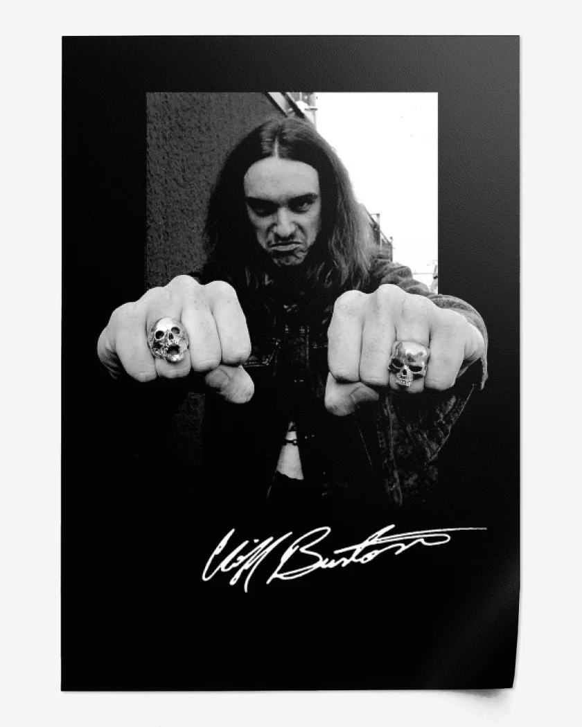 Print Cliff Burton