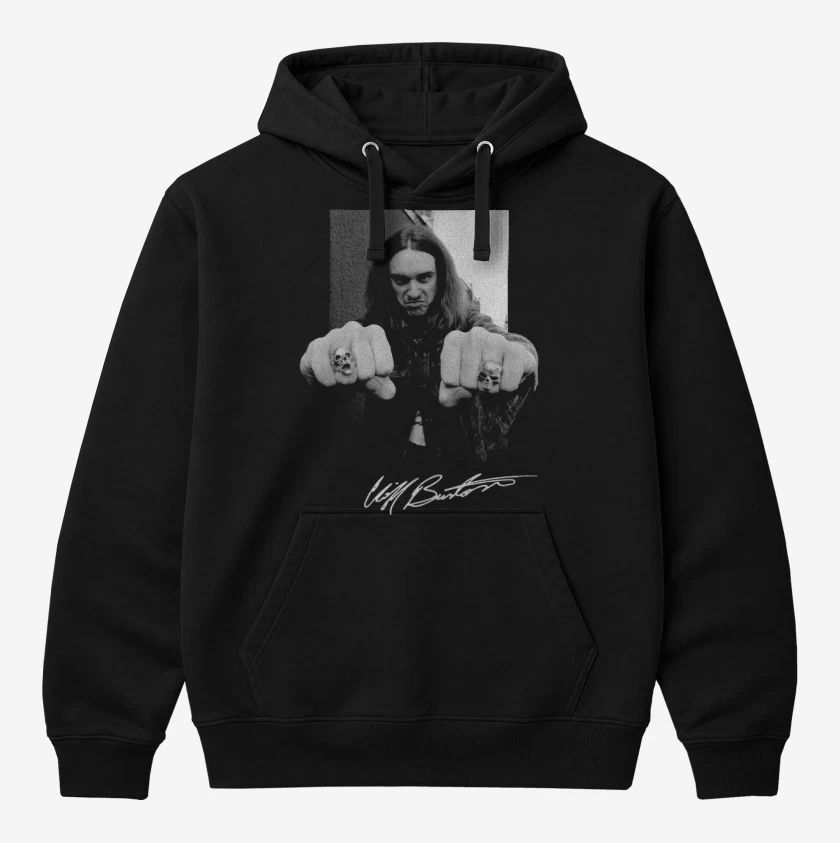 Polerón Canguro Negro de Cliff Burton