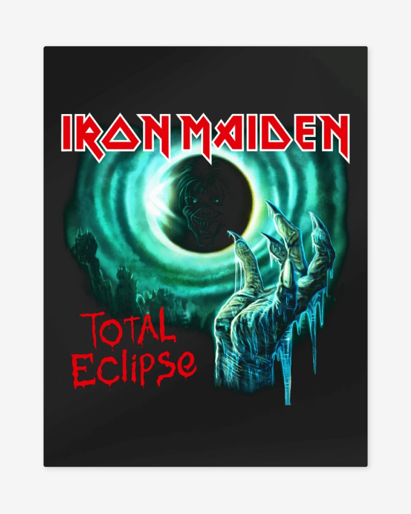 Print metalico Negro de Total Eclipse