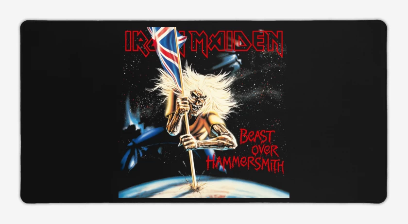 Mouse pad Gamer Negro de Beast Over Hammersmith