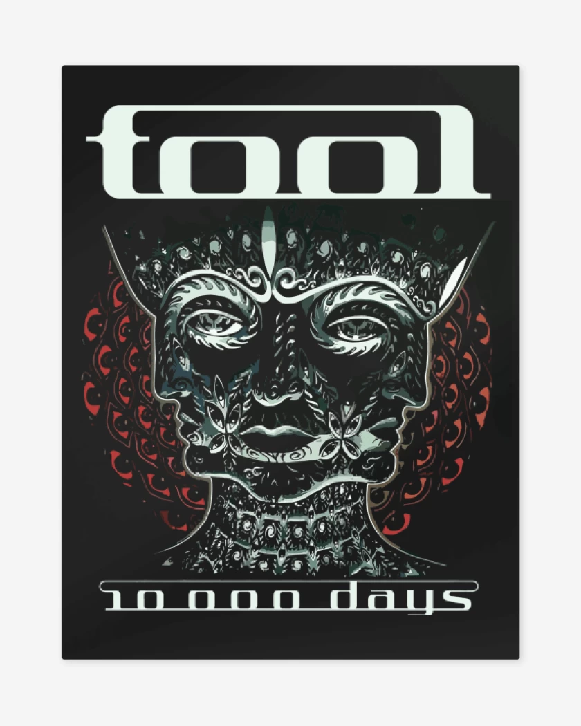 Print metalico Tool 10000 Days