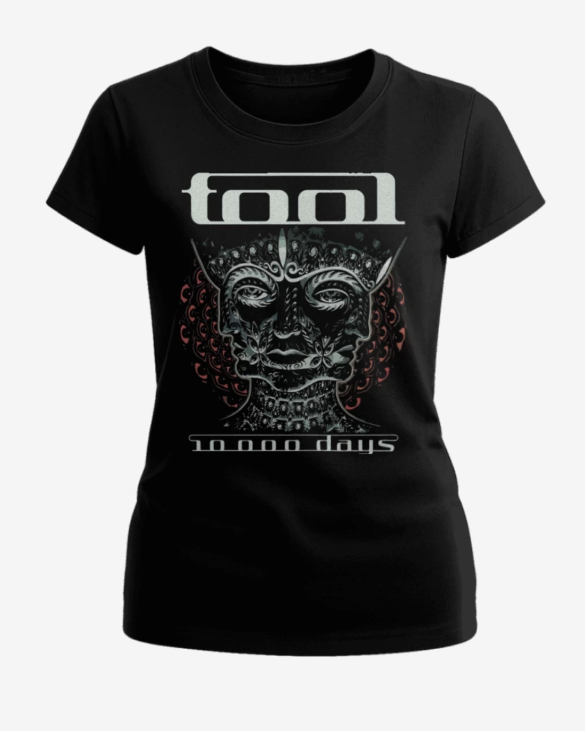 Polera de Mujer Negro de Tool 10000 Days