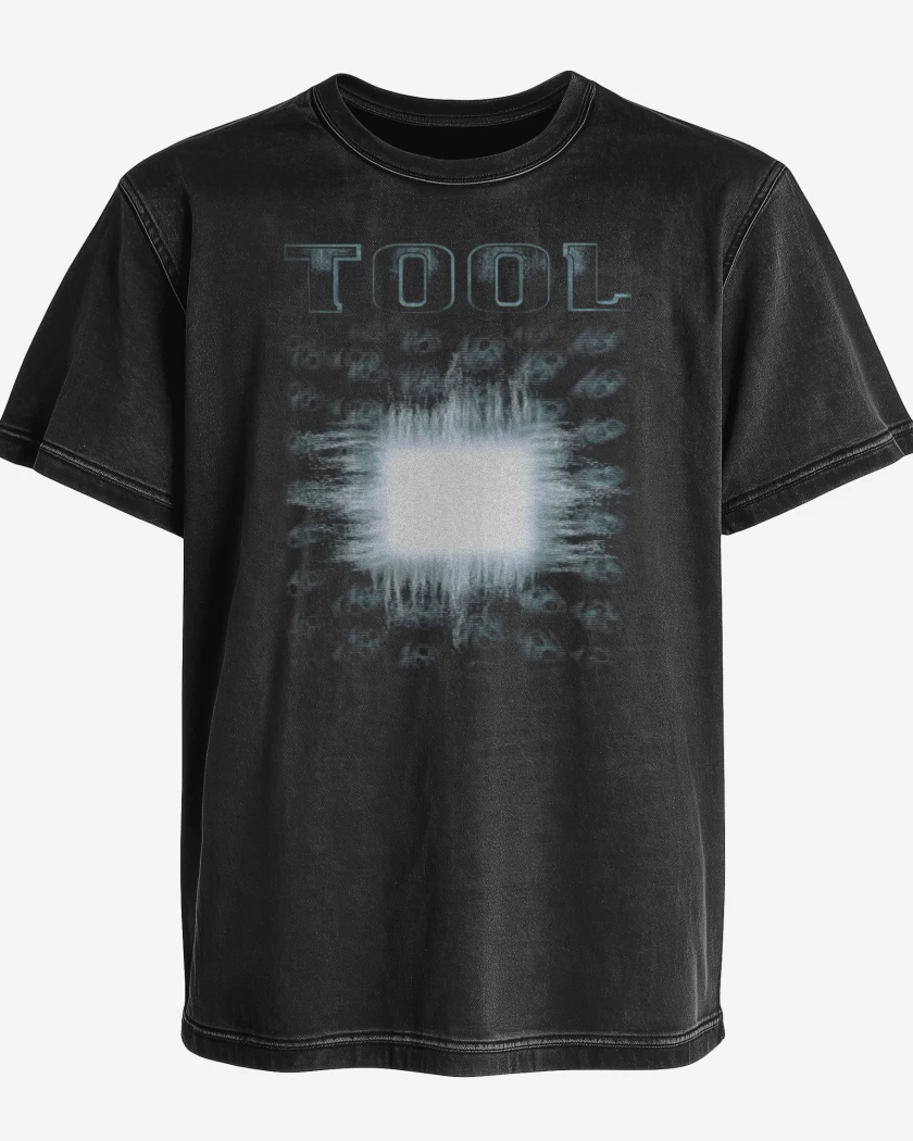 Polera desgastada Negro de Tool AEnima