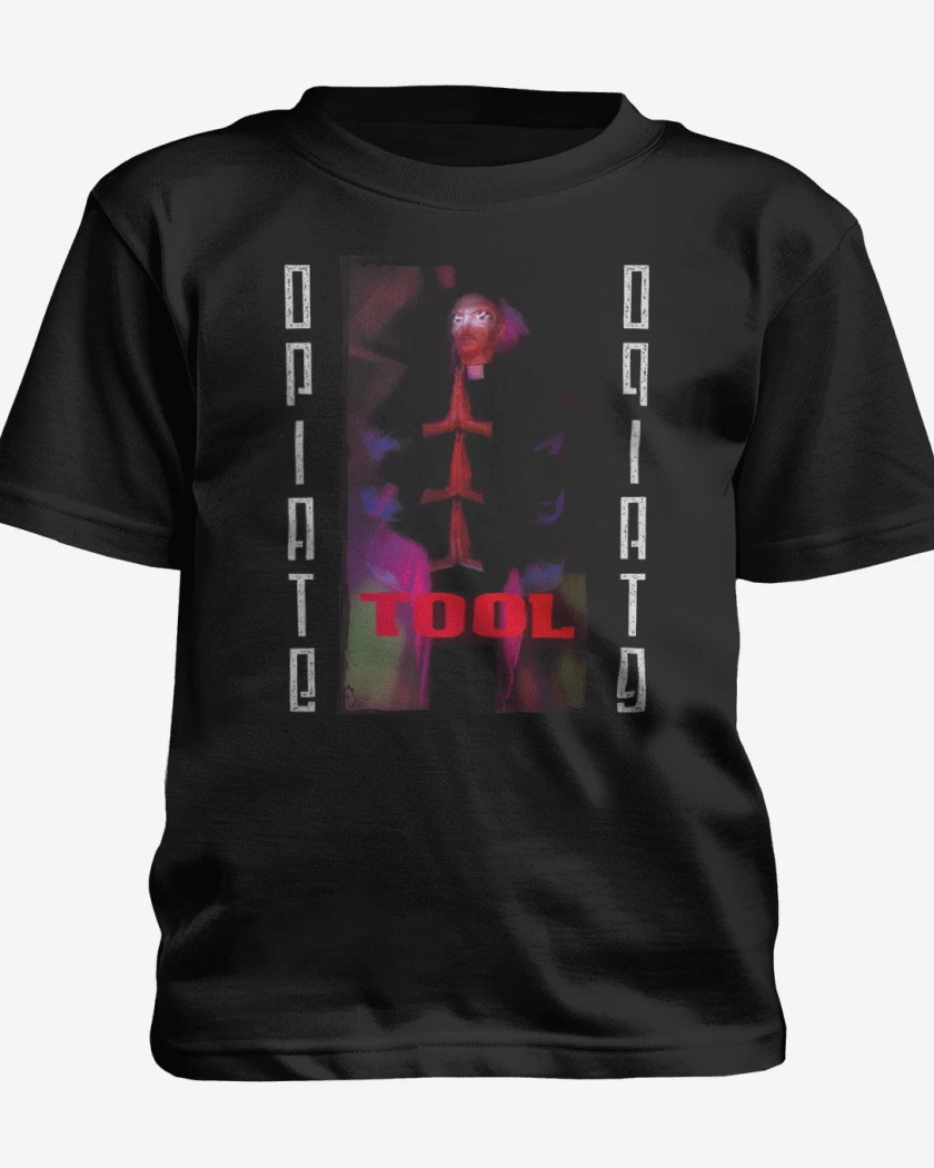 Polera de niño Negro de Tool Opiate