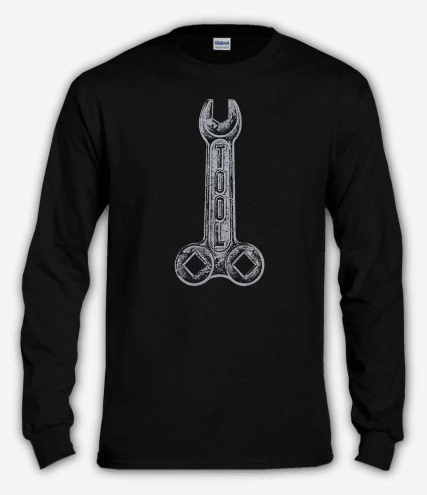 Polera manga larga Negro de Tool Logo