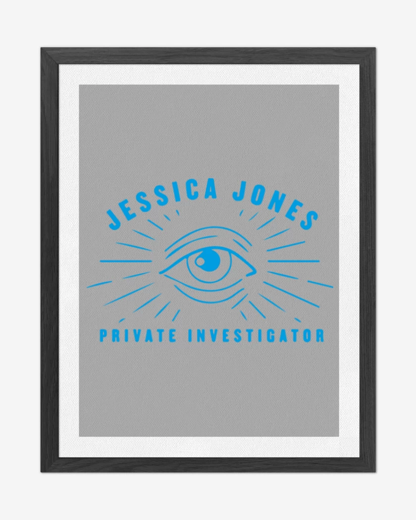 Cuadro decorativo Gris Melange de Jessica Jones