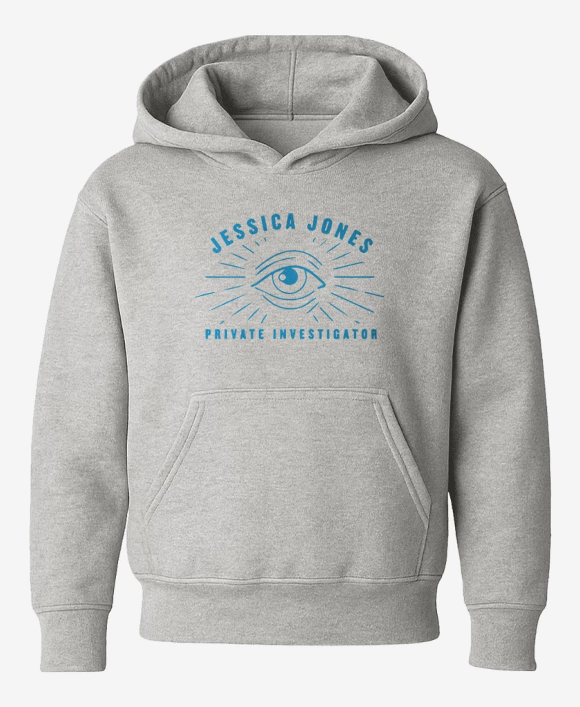 Poleron de niño Gris Melange de Jessica Jones