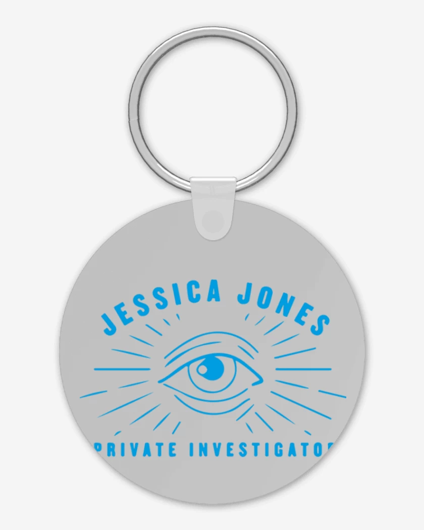 Llavero Gris Melange de Jessica Jones