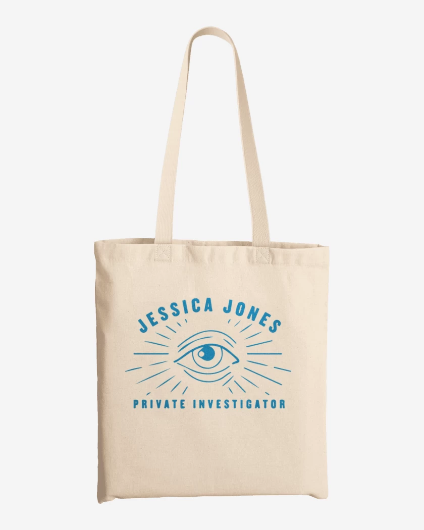 Totebag Blanco de Jessica Jones