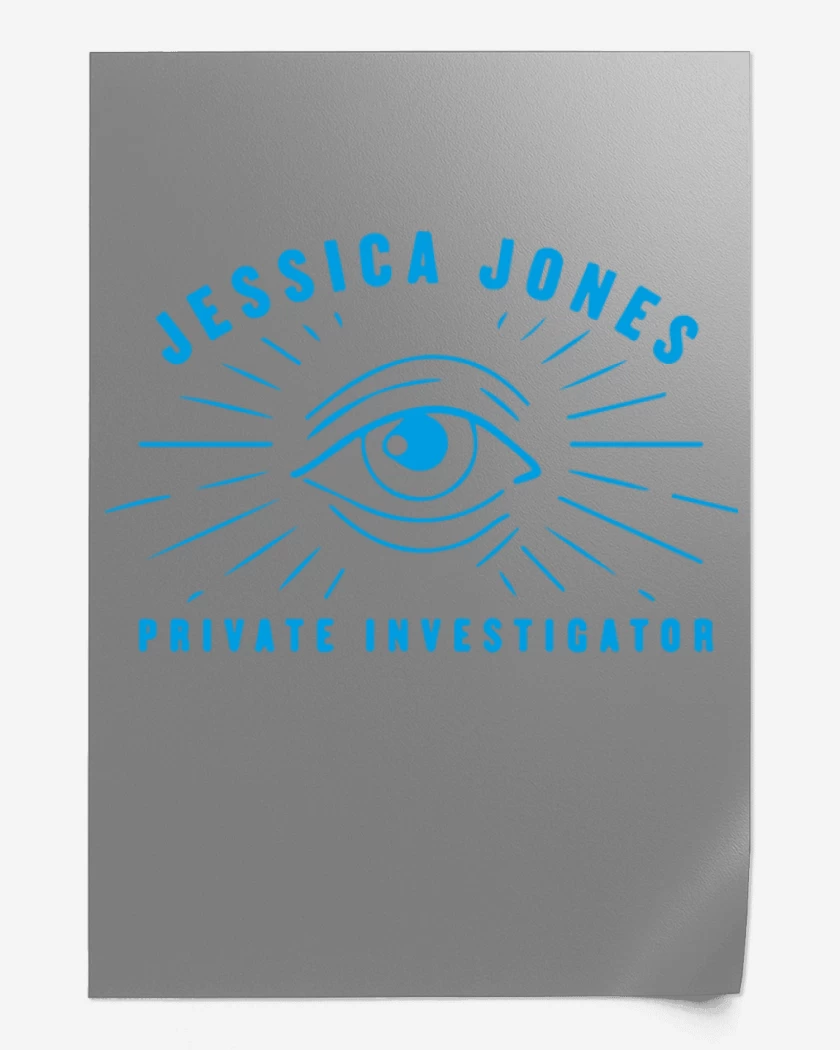 Print Gris Melange de Jessica Jones
