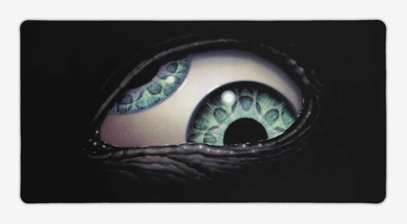 Mouse pad Gamer Negro de Tool Ojo